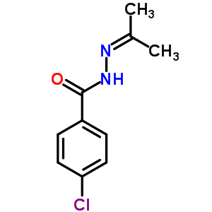 4-Chloro-n-(propan-2-ylideneamino)benzamideStructure,86512-60-9Structure 4-Chloro-n-(propan-2-ylideneamino)benzamide Structure,86512-60-9Structure