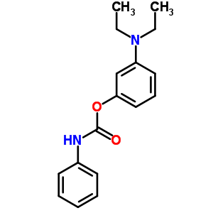 Carbamic acid, n-phenyl-, 3-diethylaminophenyl esterStructure,86928-03-2Structure Carbamic acid, n-phenyl-, 3-diethylaminophenyl ester Structure,86928-03-2Structure