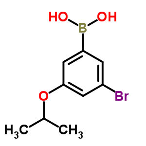 3-Bromo-5-isopropoxyphenylboronic acidStructure,871125-81-4Structure 3-Bromo-5-isopropoxyphenylboronic acid Structure,871125-81-4Structure