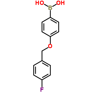 4-(4-Fluorobenzyloxy)phenylboronic acidStructure,871125-82-5Structure 4-(4-Fluorobenzyloxy)phenylboronic acid Structure,871125-82-5Structure