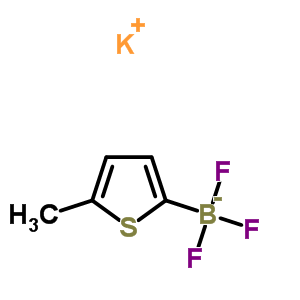 Potassium 5-methyl-2-thiophenetrifluoroborate Structure,871231-40-2Structure
