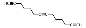 1,7,13-TetradecatriyneStructure,872-21-9Structure 1,7,13-Tetradecatriyne Structure,872-21-9Structure