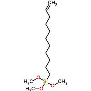 10-UndecenyltrimethoxysilaneStructure,872575-06-9Structure 10-Undecenyltrimethoxysilane Structure,872575-06-9Structure