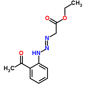 2-[(2-乙?；交?氨基]二氮雜烯乙酸乙酯結(jié)構(gòu)式_87604-94-2結(jié)構(gòu)式