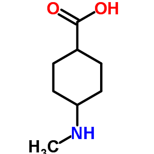4-Methylaminocyclohexane-1-carboxylic acidStructure,87640-29-7Structure 4-Methylaminocyclohexane-1-carboxylic acid Structure,87640-29-7Structure