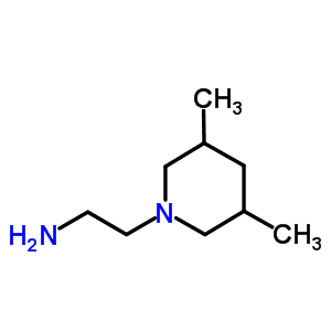 2-(3,5-Dimethylpiperidin-1-yl)ethanamineStructure,876716-58-4Structure 2-(3,5-Dimethylpiperidin-1-yl)ethanamine Structure,876716-58-4Structure