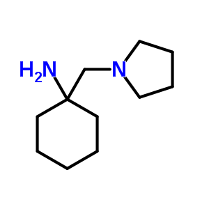 1-Pyrrolidin-1-ylmethyl-cyclohexylamineStructure,876717-44-1Structure 1-Pyrrolidin-1-ylmethyl-cyclohexylamine Structure,876717-44-1Structure