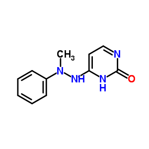 4-(2-Methyl-2-phenyl-hydrazinyl)-3h-pyrimidin-2-oneStructure,87775-67-5Structure 4-(2-Methyl-2-phenyl-hydrazinyl)-3h-pyrimidin-2-one Structure,87775-67-5Structure