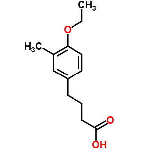 4-(4-Ethoxy-3-methyl-phenyl)-butyric acidStructure,878431-90-4Structure 4-(4-Ethoxy-3-methyl-phenyl)-butyric acid Structure,878431-90-4Structure
