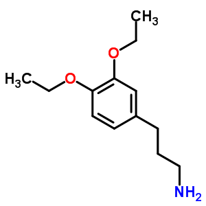 3-(3,4-Diethoxy-phenyl)-propylamineStructure,878684-94-7Structure 3-(3,4-Diethoxy-phenyl)-propylamine Structure,878684-94-7Structure