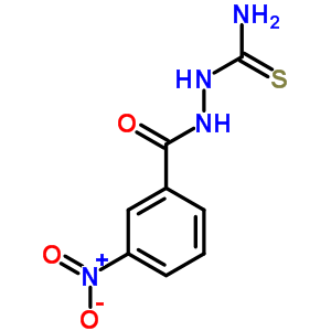 Benzoic acid, 3-nitro-,2-(aminothioxomethyl)hydrazideStructure,886-29-3Structure Benzoic acid, 3-nitro-,2-(aminothioxomethyl)hydrazide Structure,886-29-3Structure