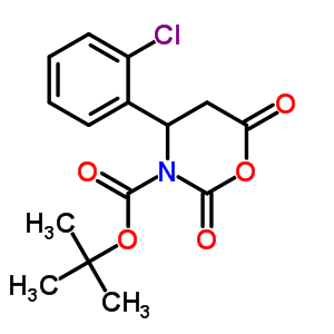 N-boc-beta-alanine-beta-2-chlorophenyl-n-carboxyanhydrideStructure,886362-57-8Structure N-boc-beta-alanine-beta-2-chlorophenyl-n-carboxyanhydride Structure,886362-57-8Structure