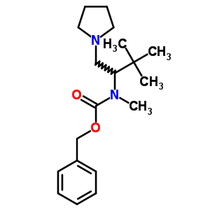 (2,2-Dimethyl-1-pyrrolidin-1-ylmethyl-propyl)-methyl-carbamic acid benzyl esterStructure,886363-08-2Structure (2,2-Dimethyl-1-pyrrolidin-1-ylmethyl-propyl)-methyl-carbamic acid benzyl ester Structure,886363-08-2Structure