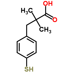 2,2-Dimethyl-3-(4-mercaptophenyl)propionic acidStructure,887354-80-5Structure 2,2-Dimethyl-3-(4-mercaptophenyl)propionic acid Structure,887354-80-5Structure