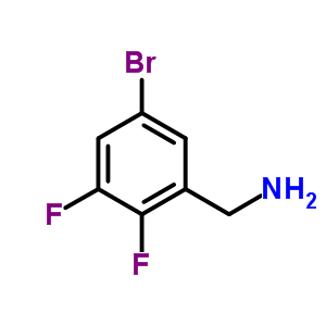 5-Bromo-2,3-difluorobenzyl amineStructure,887585-92-4Structure 5-Bromo-2,3-difluorobenzyl amine Structure,887585-92-4Structure