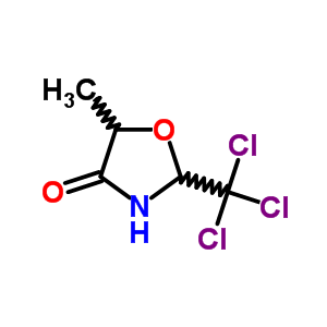 5-Methyl-2-(trichloromethyl)oxazolidin-4-oneStructure,89182-44-5Structure 5-Methyl-2-(trichloromethyl)oxazolidin-4-one Structure,89182-44-5Structure