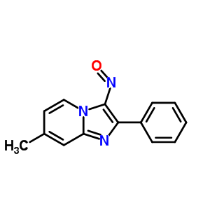 Imidazo(1,2-a)pyridine, 7-methyl-3-nitroso-2-phenyl-Structure,89185-35-3Structure Imidazo(1,2-a)pyridine, 7-methyl-3-nitroso-2-phenyl- Structure,89185-35-3Structure