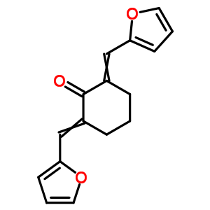 2,6-Di(2-furylmethylidene)cyclohexan-1-oneStructure,893-00-5Structure 2,6-Di(2-furylmethylidene)cyclohexan-1-one Structure,893-00-5Structure