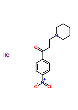 4-Nitro-3-(1-piperidyl)propiophenone hydrochlorideStructure,893-53-8Structure 4-Nitro-3-(1-piperidyl)propiophenone hydrochloride Structure,893-53-8Structure