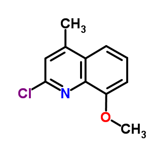 2-Chloro-8-methoxy-4-methylquinolineStructure,89445-80-7Structure 2-Chloro-8-methoxy-4-methylquinoline Structure,89445-80-7Structure