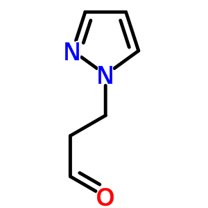 3-Pyrazol-1-yl-propionaldehydeStructure,89532-43-4Structure 3-Pyrazol-1-yl-propionaldehyde Structure,89532-43-4Structure