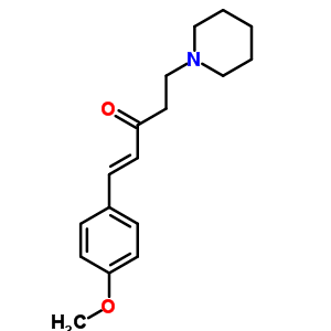 1-(P-methoxyphenyl)-5-piperidino-1-penten-3-one hydrochlorideStructure,896-22-0Structure 1-(P-methoxyphenyl)-5-piperidino-1-penten-3-one hydrochloride Structure,896-22-0Structure