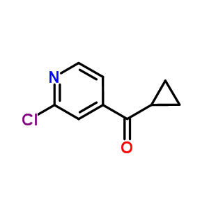 (2-Chloro-pyridin-4-yl)-cyclopropyl-methanoneStructure,898785-12-1Structure (2-Chloro-pyridin-4-yl)-cyclopropyl-methanone Structure,898785-12-1Structure