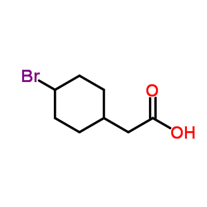 2-(4-Bromocyclohexyl)acetic acid Structure,90089-22-8Structure