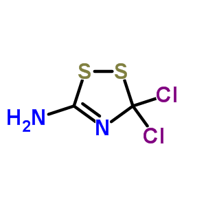 3H-1,2,4-dithiazol-5-amine,3,3-dichloro-Structure,90229-84-8Structure 3H-1,2,4-dithiazol-5-amine,3,3-dichloro- Structure,90229-84-8Structure