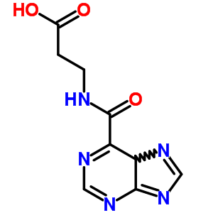B-alanine,n-(purin-6-ylcarbonyl)-(7ci)Structure,90349-97-6Structure B-alanine,n-(purin-6-ylcarbonyl)-(7ci) Structure,90349-97-6Structure