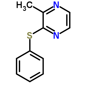 Pyrazine,2-methyl-3-(phenylthio)-Structure,91091-02-0Structure Pyrazine,2-methyl-3-(phenylthio)- Structure,91091-02-0Structure