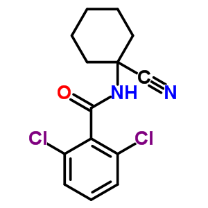 2,6-Dichloro-n-(1-cyano-cyclohexyl)-benzamideStructure,912763-58-7Structure 2,6-Dichloro-n-(1-cyano-cyclohexyl)-benzamide Structure,912763-58-7Structure