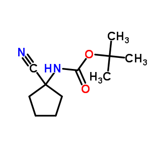 (1-Cyano-cyclopentyl)-carbamic acidtert-butyl esterStructure,912770-99-1Structure (1-Cyano-cyclopentyl)-carbamic acidtert-butyl ester Structure,912770-99-1Structure