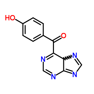 Methanone,(4-hydroxyphenyl)-9h-purin-6-yl-Structure,91330-62-0Structure Methanone,(4-hydroxyphenyl)-9h-purin-6-yl- Structure,91330-62-0Structure