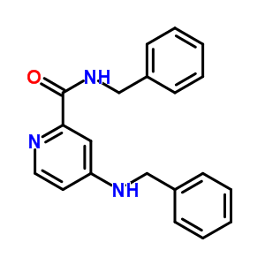 4-(Benzylamino)-n-benzylpyridine-2-carboxamideStructure,913836-29-0Structure 4-(Benzylamino)-n-benzylpyridine-2-carboxamide Structure,913836-29-0Structure