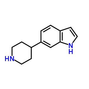 6-Piperidin-4-yl-1h-indoleStructure,914223-10-2Structure 6-Piperidin-4-yl-1h-indole Structure,914223-10-2Structure