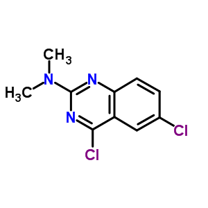 4,6-Dichloro-n,n-dimethyl-quinazolin-2-amineStructure,91539-84-3Structure 4,6-Dichloro-n,n-dimethyl-quinazolin-2-amine Structure,91539-84-3Structure