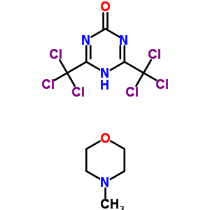 4,6-Bis(trichloromethyl)-5h-1,3,5-triazin-2-oneStructure,91818-15-4Structure 4,6-Bis(trichloromethyl)-5h-1,3,5-triazin-2-one Structure,91818-15-4Structure
