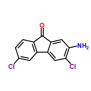 9H-fluoren-9-one,2-amino-3,6-dichloro-Structure,91821-95-3Structure 9H-fluoren-9-one,2-amino-3,6-dichloro- Structure,91821-95-3Structure