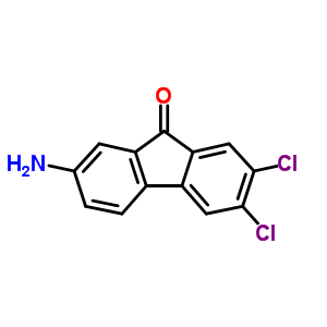 9H-fluoren-9-one,7-amino-2,3-dichloro-Structure,91821-97-5Structure 9H-fluoren-9-one,7-amino-2,3-dichloro- Structure,91821-97-5Structure