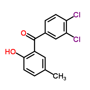 Benzophenone, 3,4-dichloro-2-hydroxy-5-methyl-(7ci)Structure,92153-17-8Structure Benzophenone, 3,4-dichloro-2-hydroxy-5-methyl-(7ci) Structure,92153-17-8Structure
