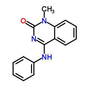 4-Anilino-1-methyl-quinazolin-2-oneStructure,92554-69-3Structure 4-Anilino-1-methyl-quinazolin-2-one Structure,92554-69-3Structure