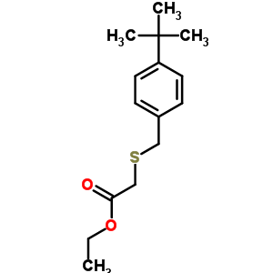 2-[(4-叔丁基苯基)甲基磺酰基]乙酸乙酯結(jié)構(gòu)式_92595-31-8結(jié)構(gòu)式
