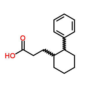 Cyclohexanepropanoic acid, 2-phenyl-Structure,92654-99-4Structure Cyclohexanepropanoic acid, 2-phenyl- Structure,92654-99-4Structure