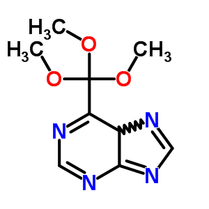 6-(Trimethoxymethyl)-5h-purineStructure,92985-80-3Structure 6-(Trimethoxymethyl)-5h-purine Structure,92985-80-3Structure