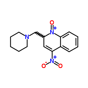 4-Nitro-2-(1-piperidylmethyl)-2h-quinoline 1-oxideStructure,93898-54-5Structure 4-Nitro-2-(1-piperidylmethyl)-2h-quinoline 1-oxide Structure,93898-54-5Structure