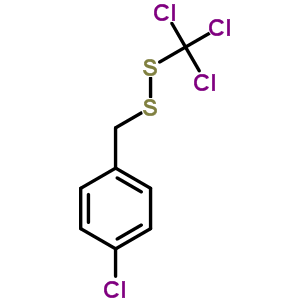 (9CI)-(4-氯苯基)甲基三氯甲基二硫化物結構式_94137-99-2結構式