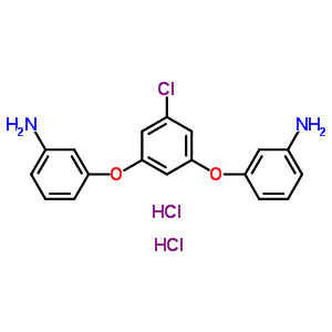 1,3-Bis(3-aminophenoxy)-5-chlorobenzene dihydrochlorideStructure,99503-73-8Structure 1,3-Bis(3-aminophenoxy)-5-chlorobenzene dihydrochloride Structure,99503-73-8Structure